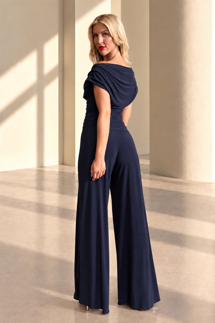 Carbon jumpsuit in navy T1/D4
