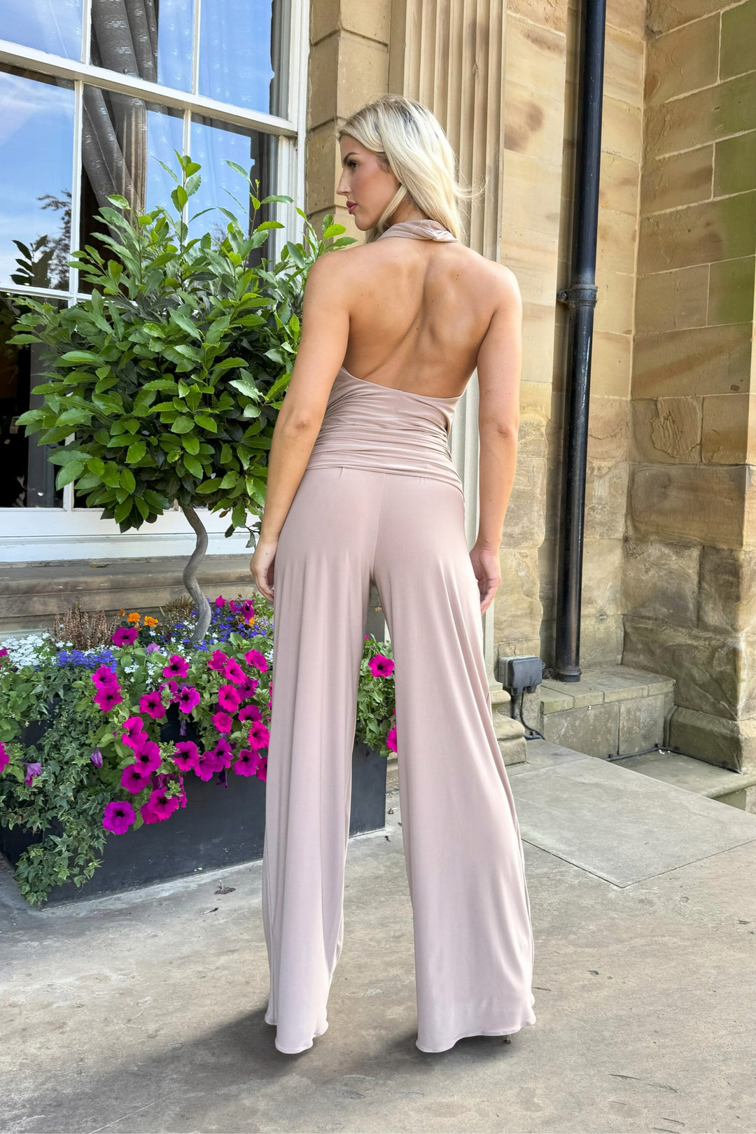 SS26 Barium jumpsuit in camel