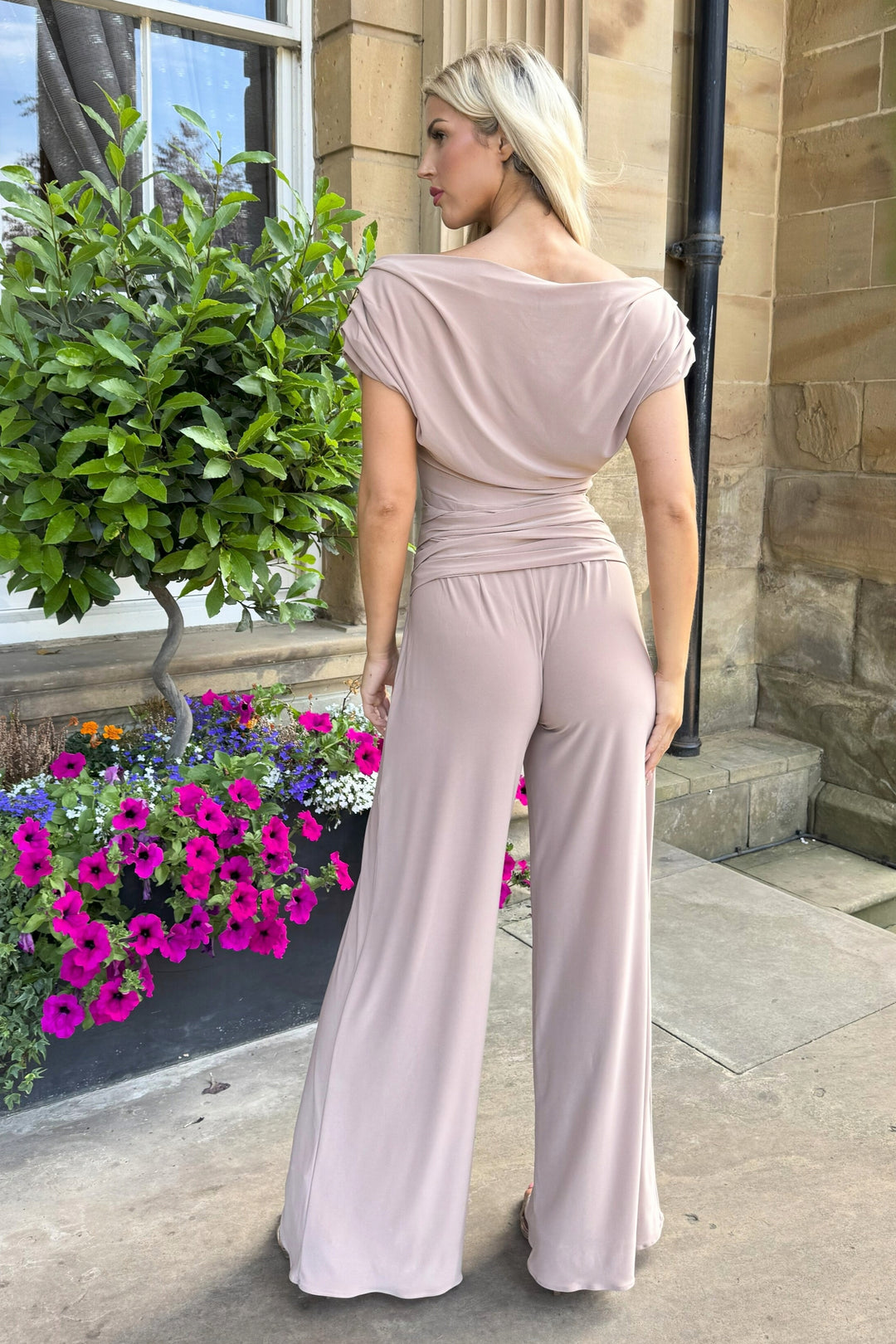 SS26 Carbon jumpsuit in camel