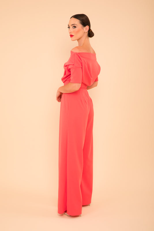 Lima jumpsuit in coral