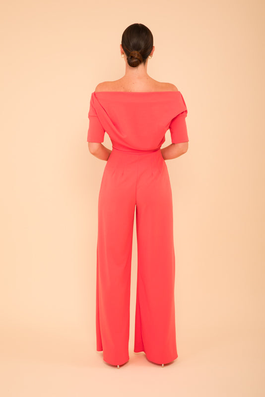 Lima jumpsuit in coral