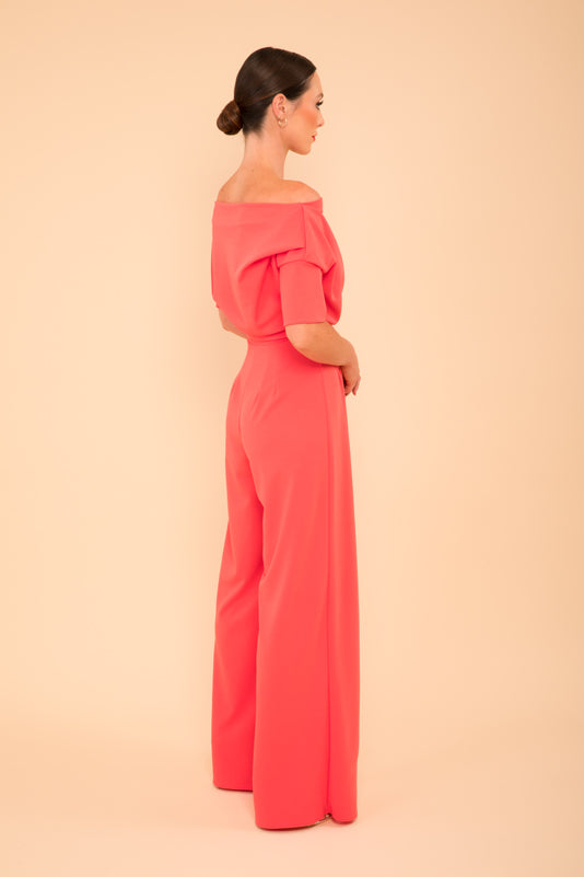 Lima jumpsuit in coral