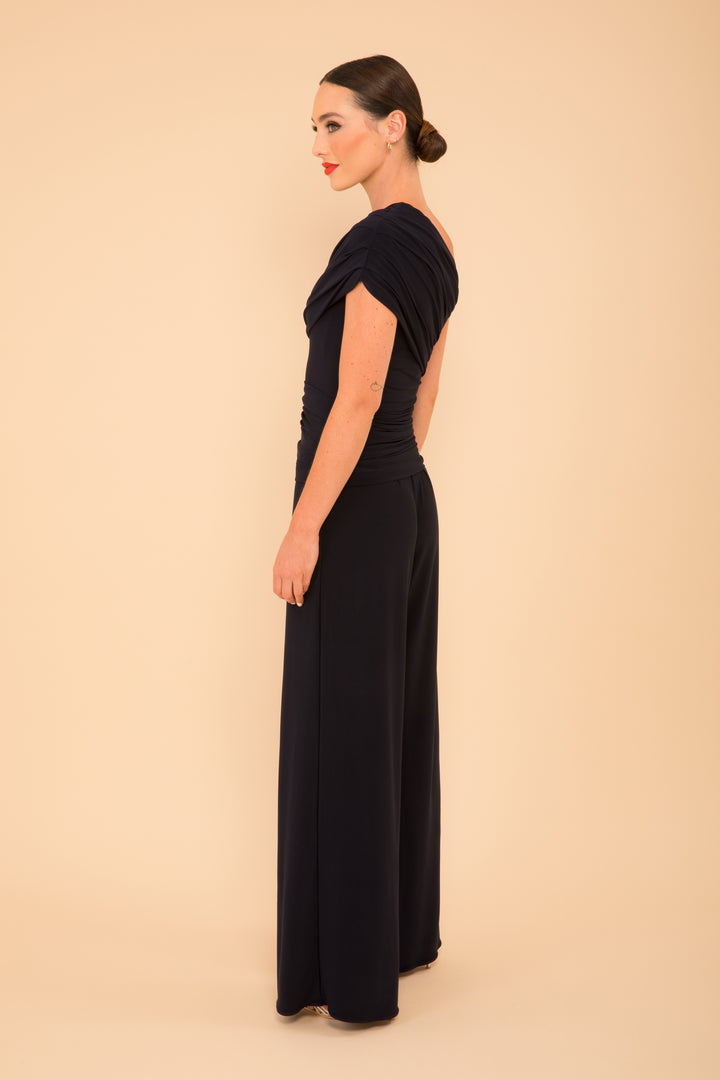 Rhodium jumpsuit in navy