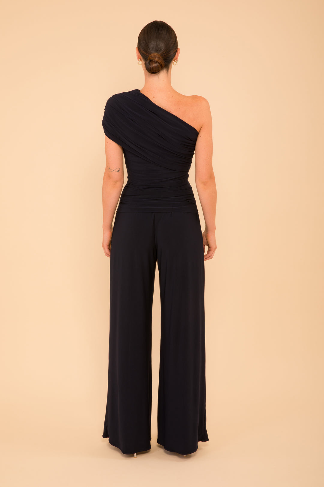 Rhodium jumpsuit in navy