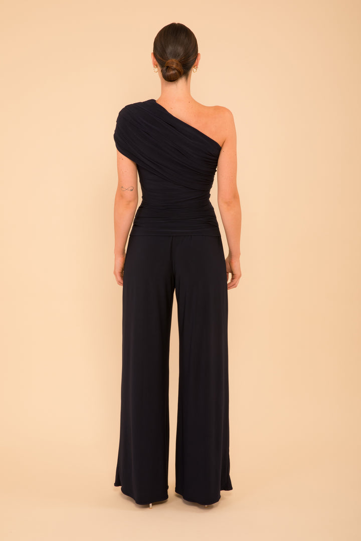 Rhodium jumpsuit in navy