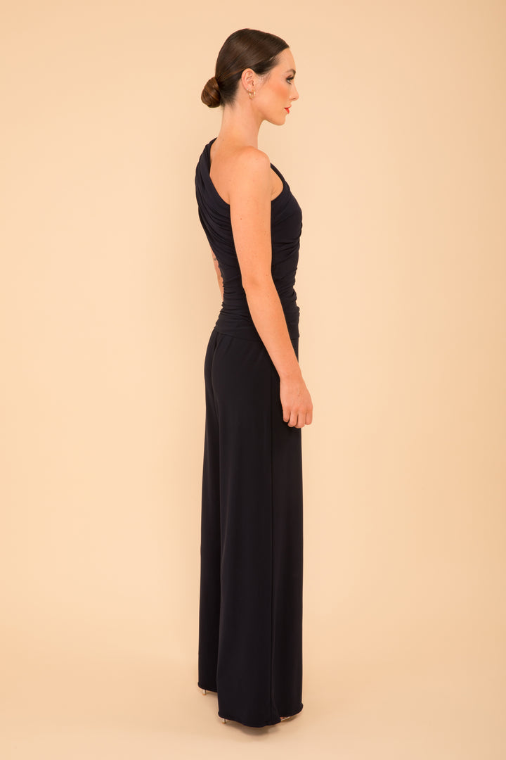 Rhodium jumpsuit in navy