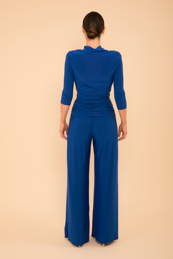 Uranium jumpsuit in cobalt