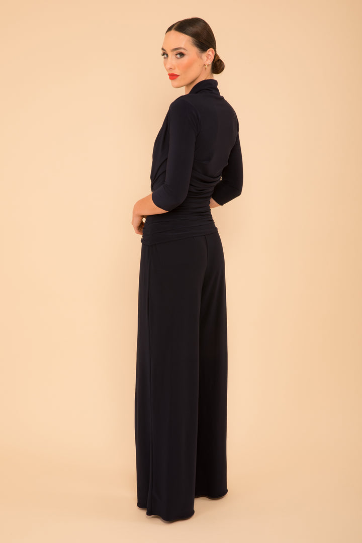 Uranium jumpsuit in navy