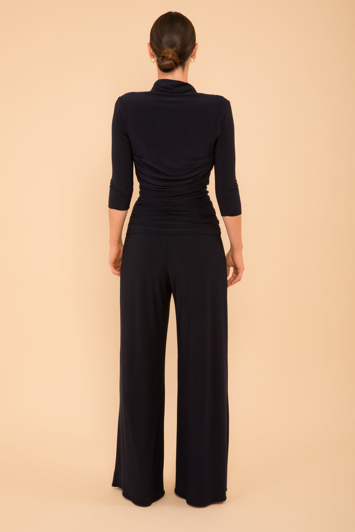 Uranium jumpsuit in navy