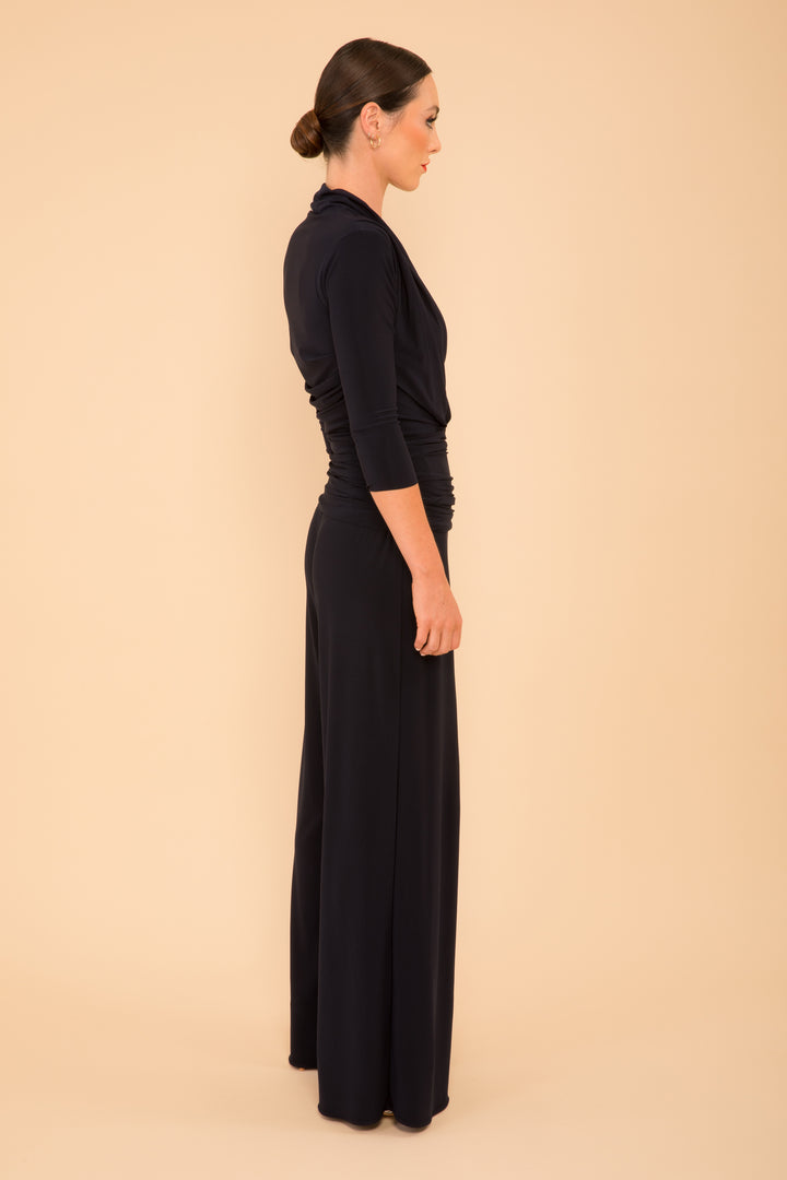 Uranium jumpsuit in navy
