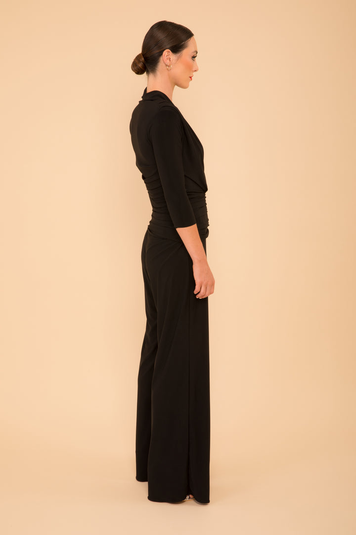 Uranium jumpsuit in black