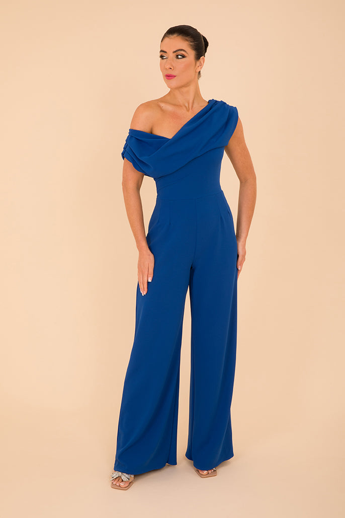 Venice jumpsuit in cobalt