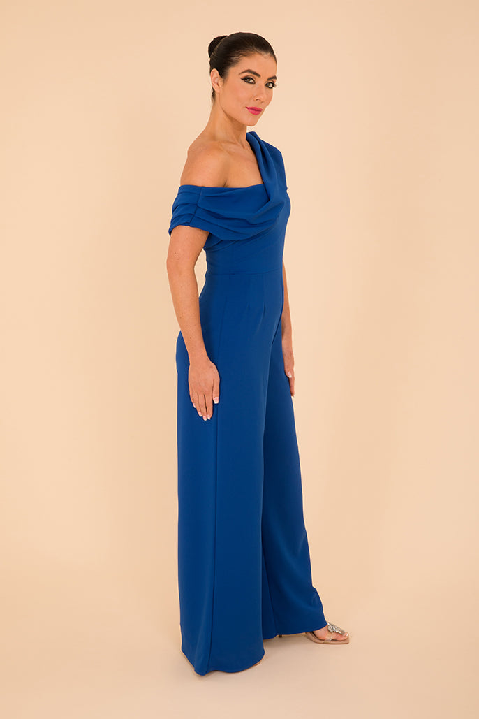 Venice jumpsuit in cobalt