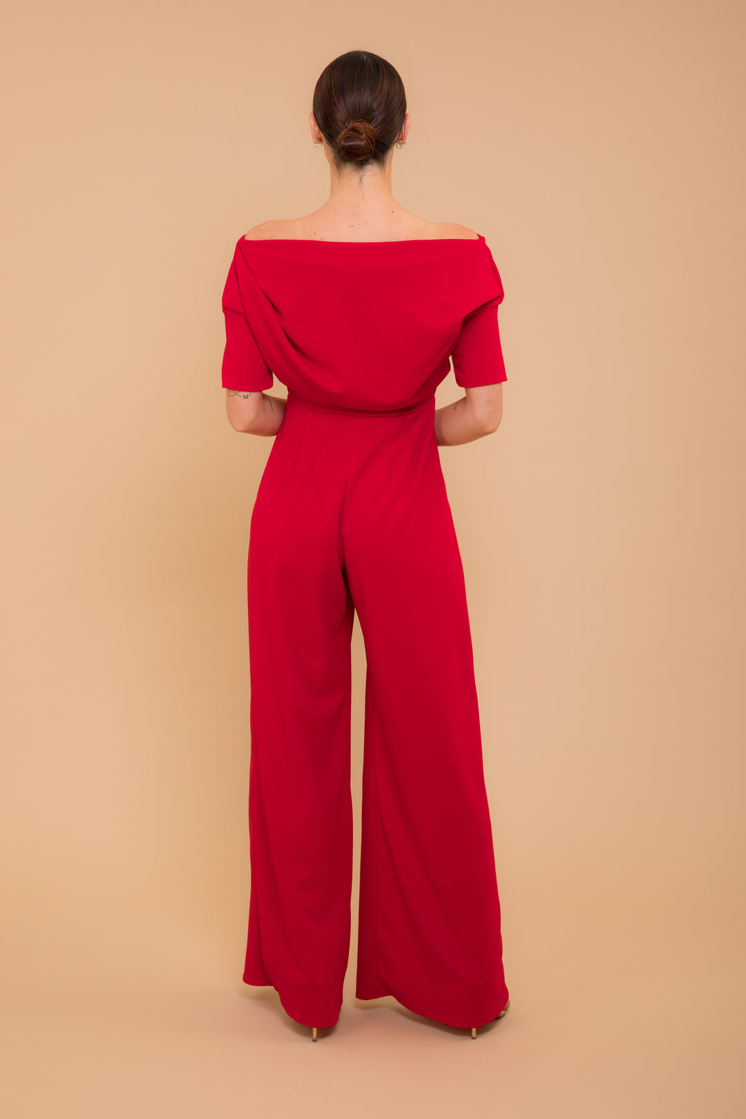 Lima jumpsuit in red
