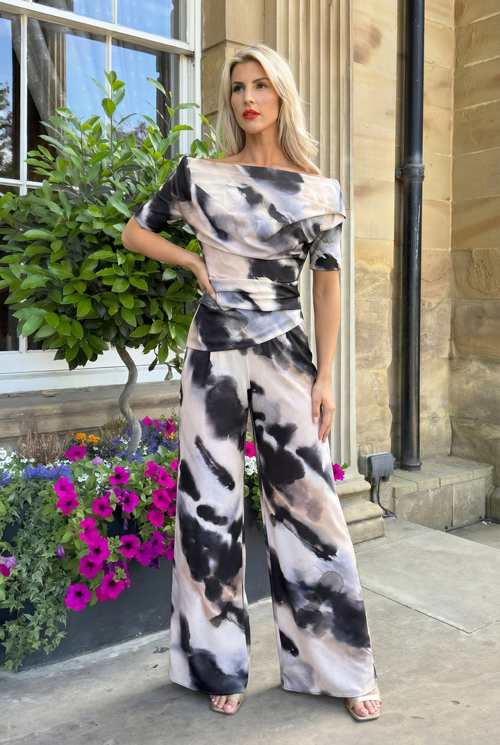 SS26 Lima Jumpsuit 2.0 in abstract print