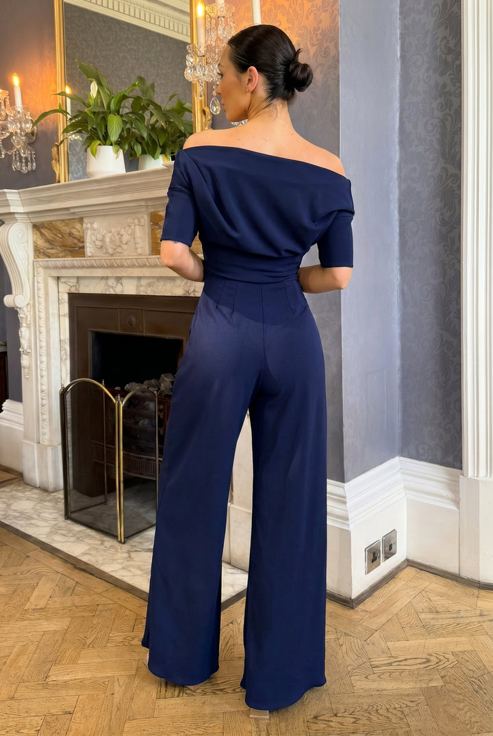 SS26 Lima Jumpsuit 2.0 in navy