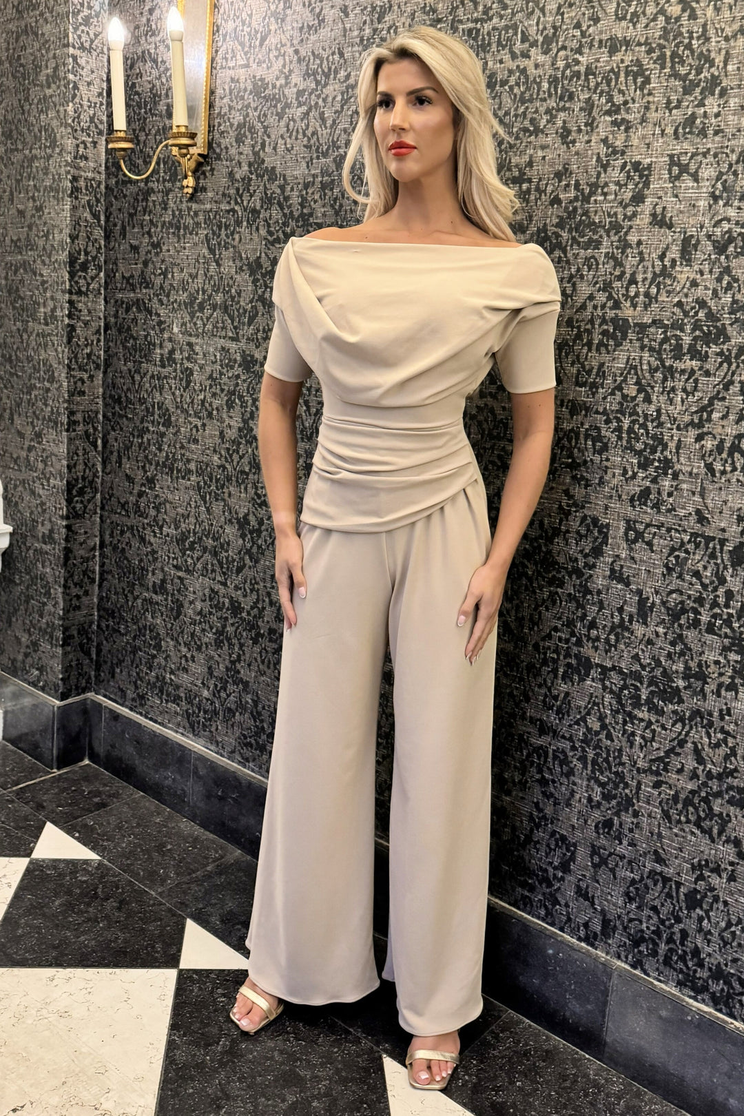 SS26 Lima Jumpsuit 2.0 in stone