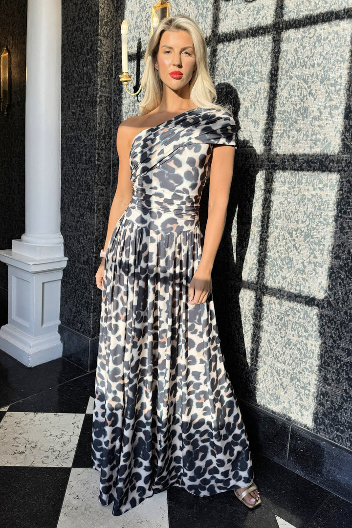 SS26 Rhenium maxi in leopard