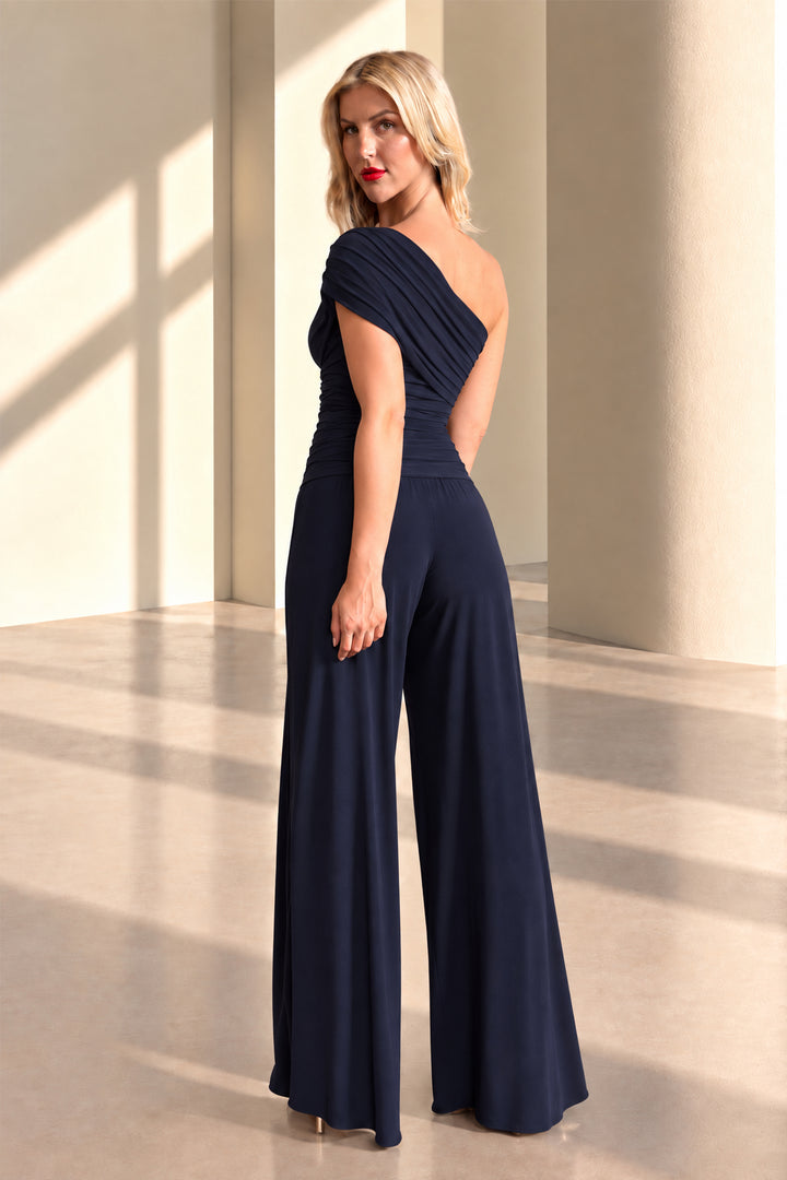 Rhodium jumpsuit in navy