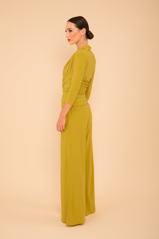 Uranium jumpsuit in lime
