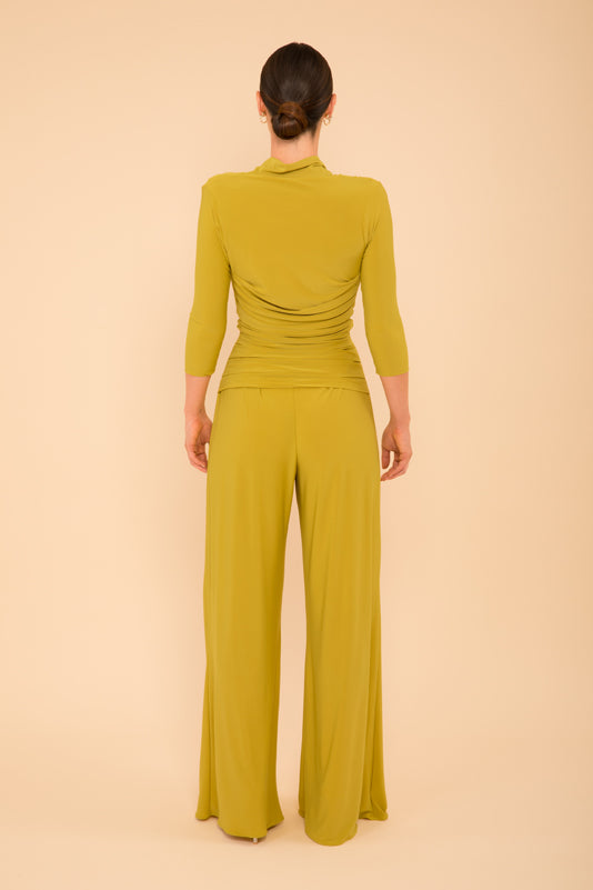 Uranium jumpsuit in lime