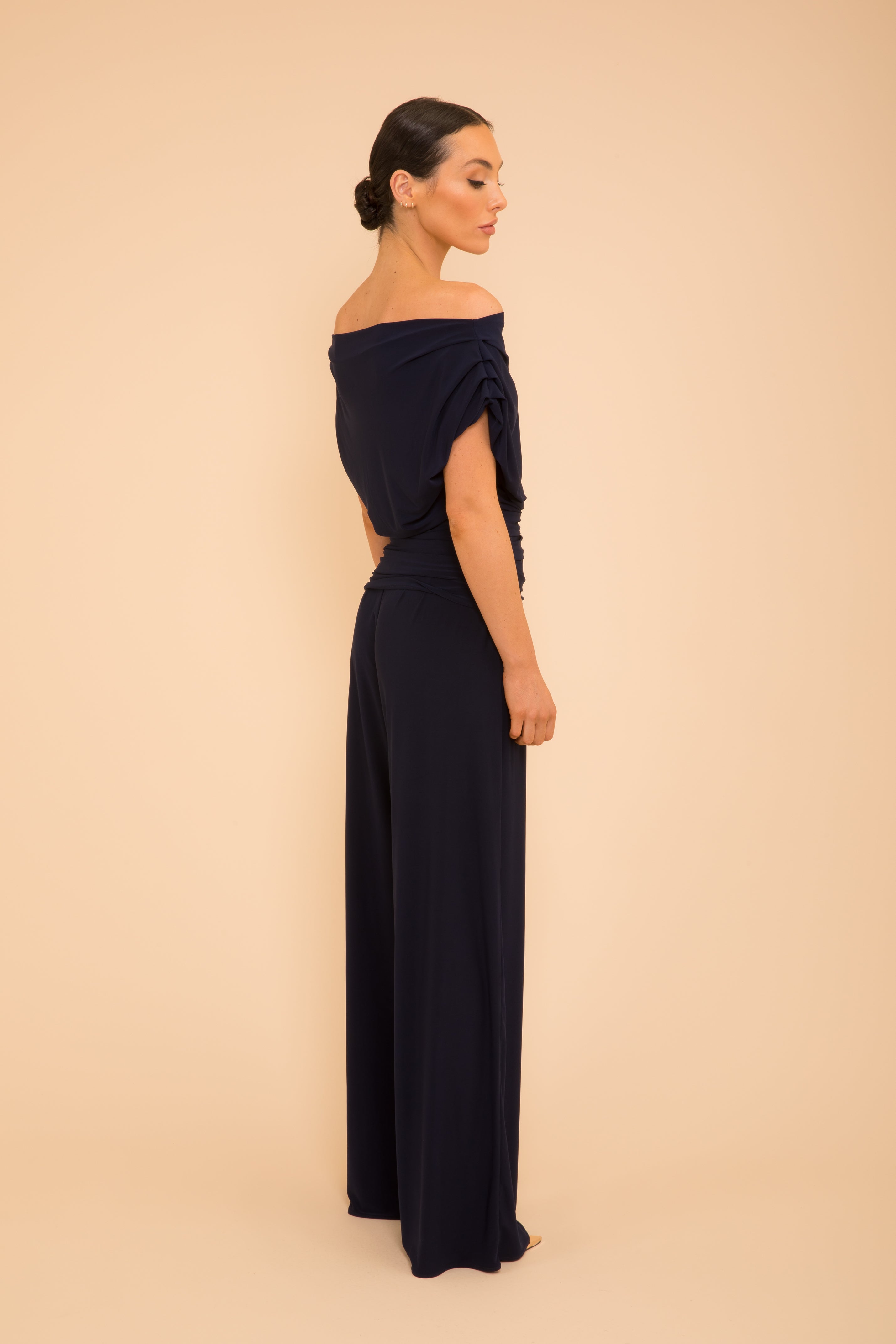 Atom label outlet carbon jumpsuit